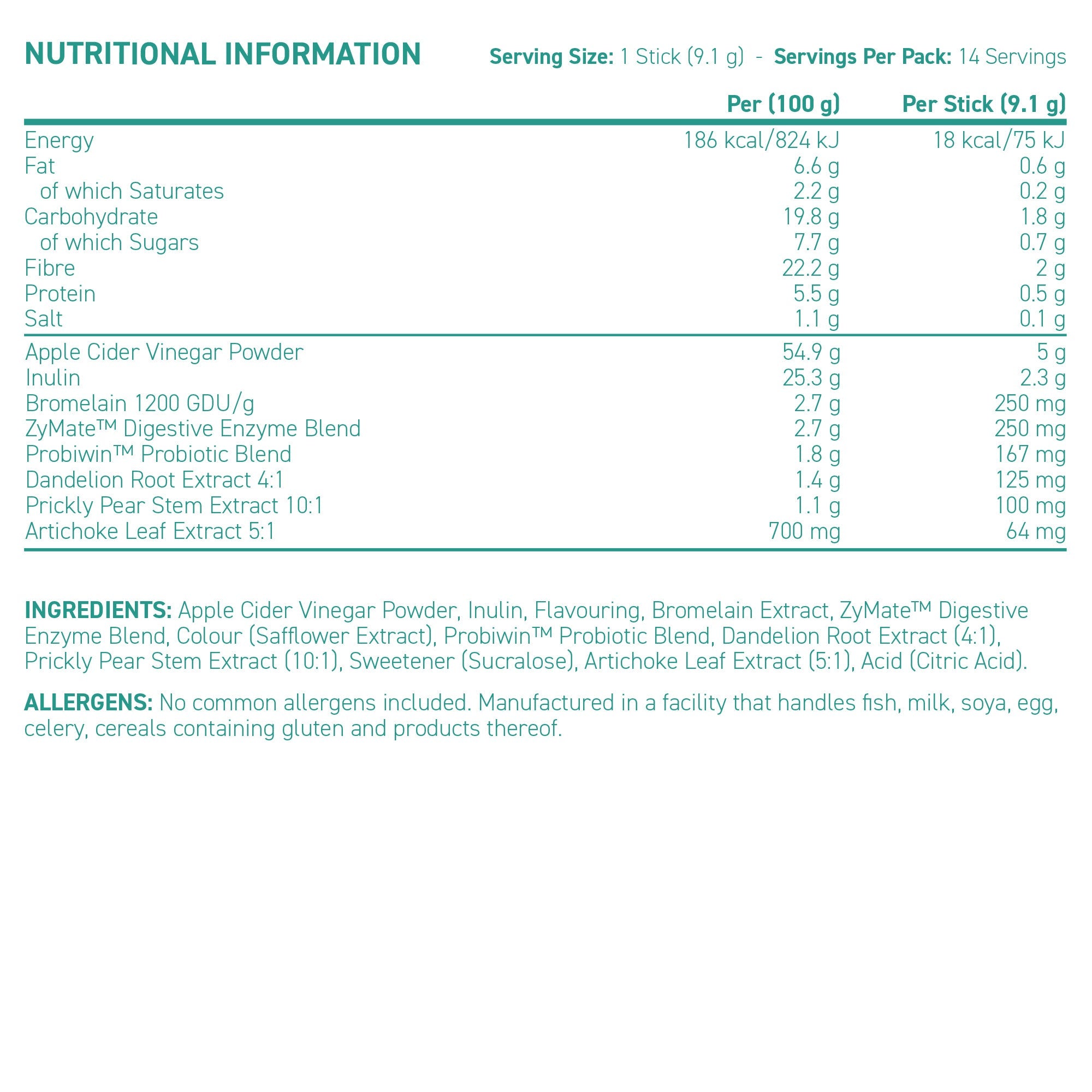 Coleen's Debloat Powder (14 Servings) Applied nutrition