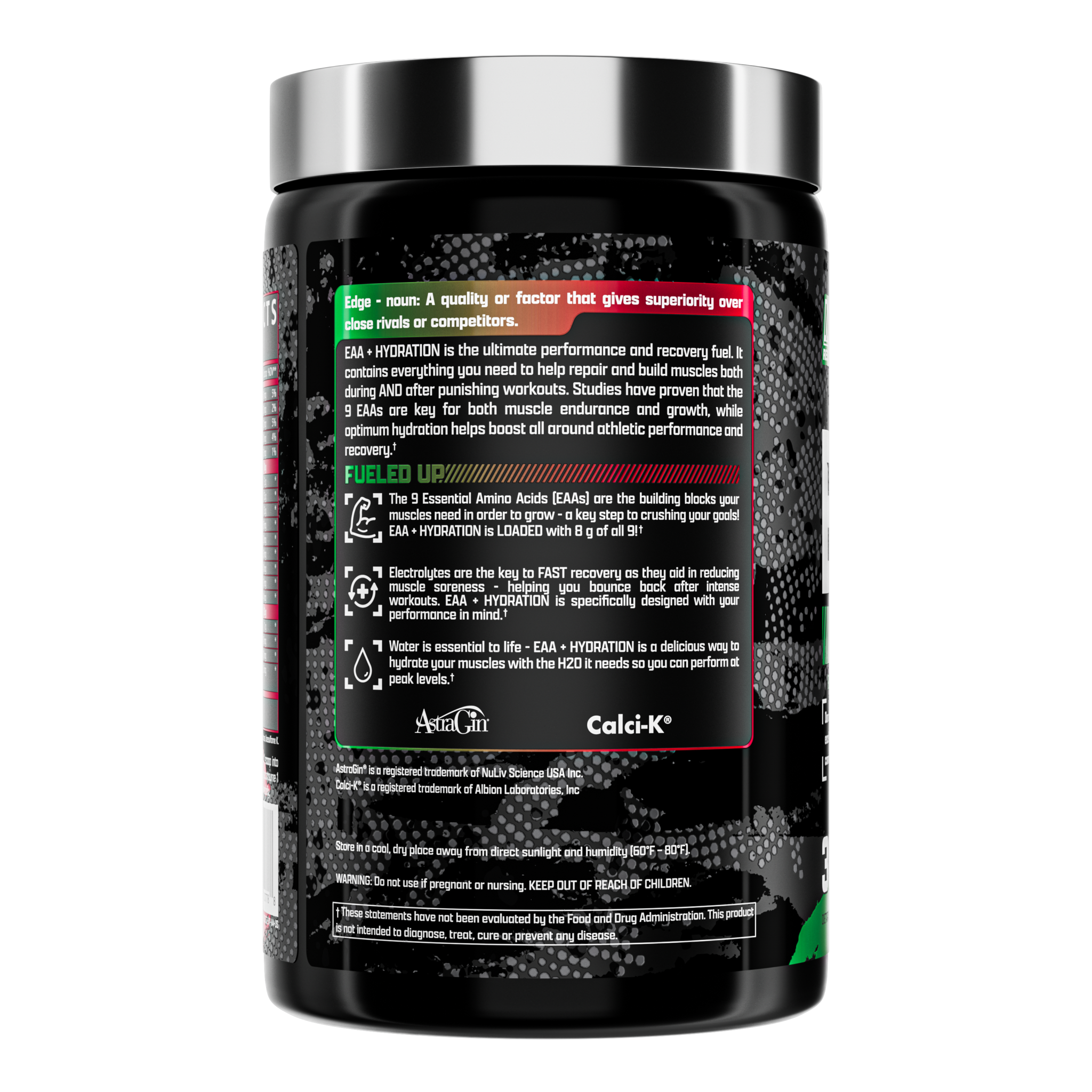 Nutrex EAA+ Hydration
Muscle Recovery & Enhanced Hydration