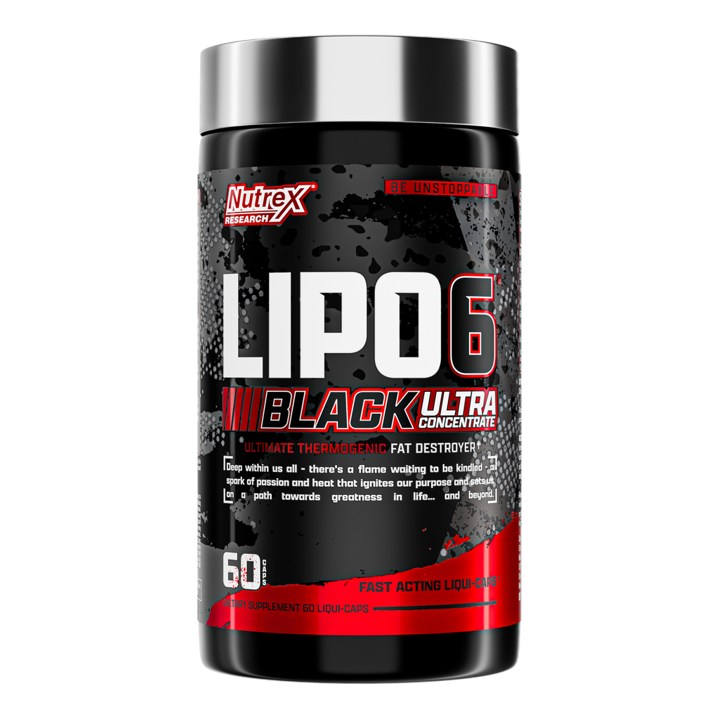 Lipo-6 Black UC
The Ultimate Thermogenic Fat Burner